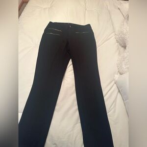 INC International Concepts Black Straight Leg Pants